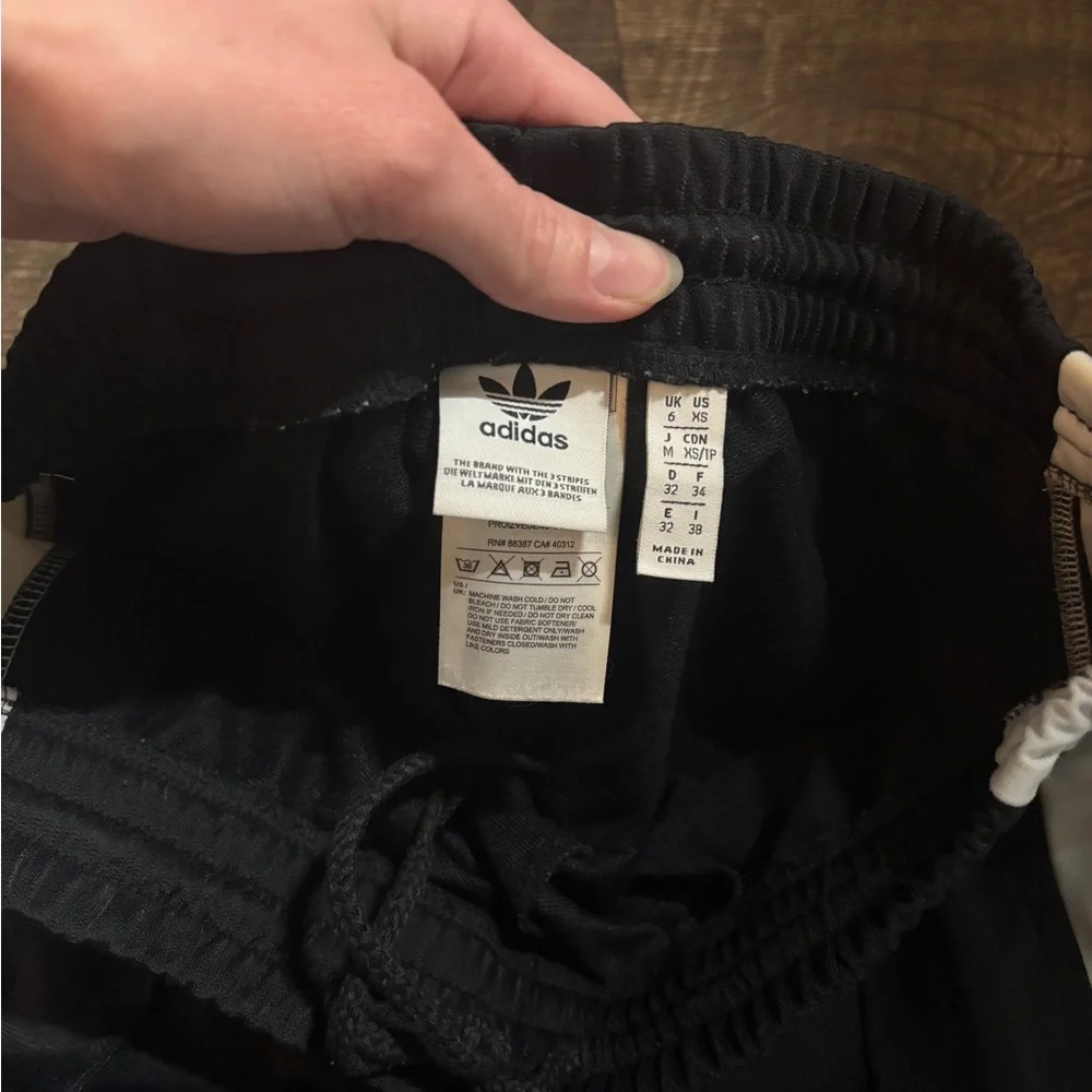 Adidas Women’s Black & White Track Pants - Picture 4 of 4